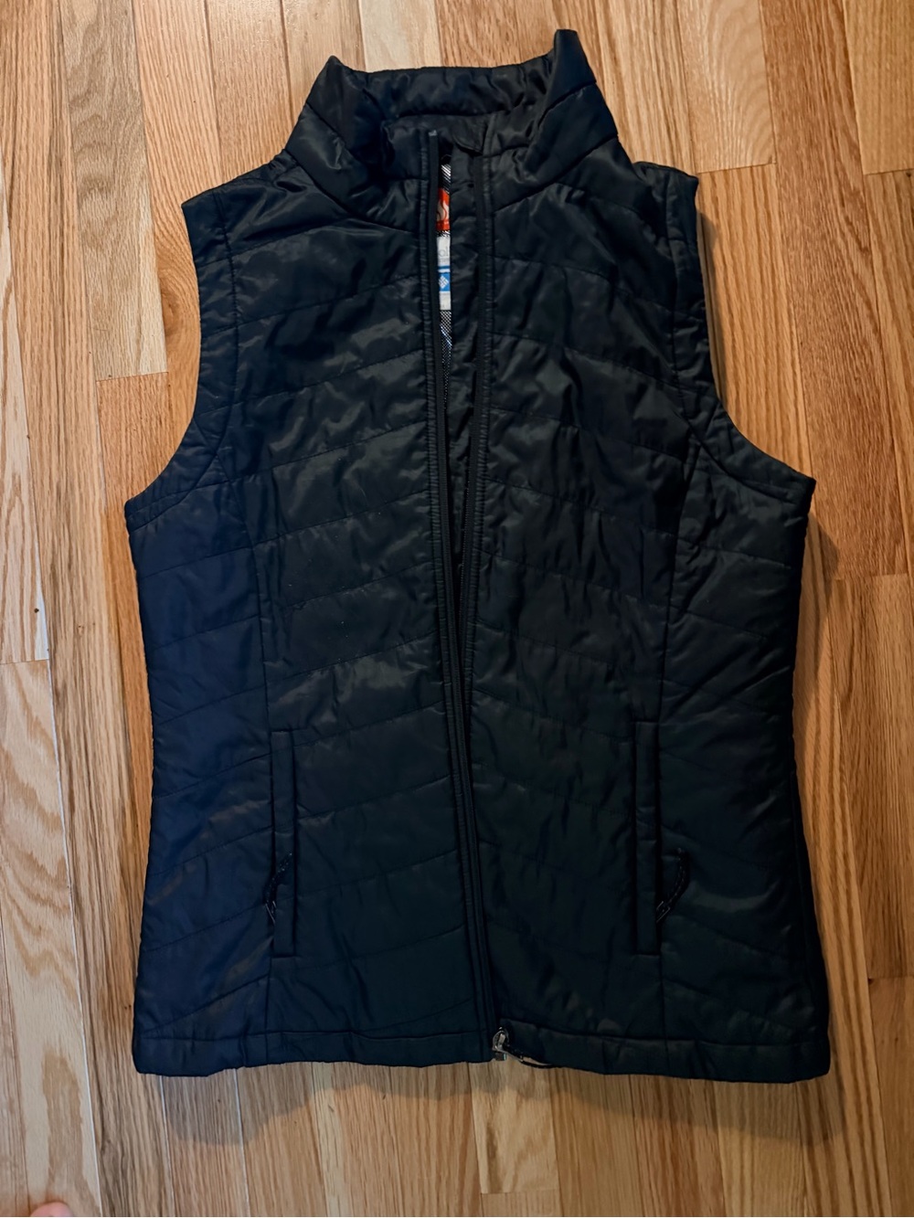 Columbia Black Quilted Puffer Vest